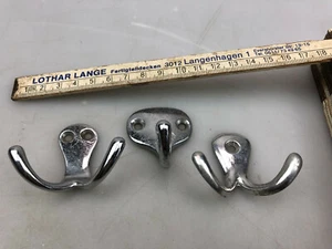  3 ganchos de pared ganchos de ropa de metal /64/ - Imagen 1 de 7