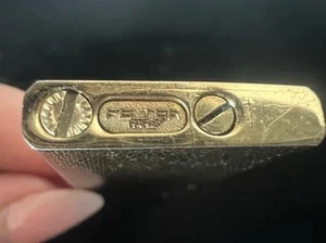 Felter Paris Feuerzeug Metall Vergoldet Teile, Ersatzteile Reparatur Vintage - Picture 1 of 7