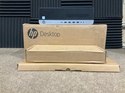 HP EliteDesk 800 G4 SFF i5-8500 8GB 256GB GbE W10P 6YU88UP#ABA 🇺🇸✨🇺🇸✨ NEW! - Image 1 of 3
