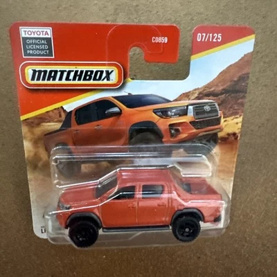 Matchbox ‘Toyota Hilux Pickup’ - Metallic Orange - 2026 New Case - COMBI POSTAGE - Image 1 of 3