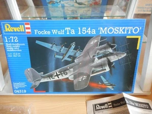 Modelkit Revell Focke Wulf Ta 154A "Moskito" on 1:72 in Box - Foto 1 di 2