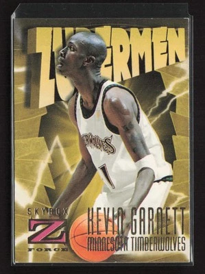 1996-97 SkyBox Z-Force #173 Kevin Garnett Minnesota Timberwolves - Image 1 of 2