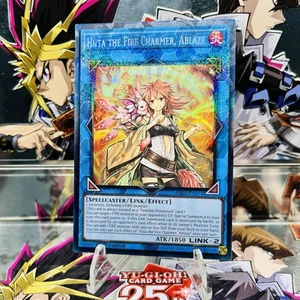 Yugioh Hiita the Fire Charmer, Ablaze RA04-EN074 PCR 1st Near Mint - Picture 1 of 2