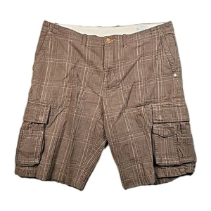 Tommy Bahama Shorts Men 40 Cabo Coast Cargo Brown 12" Flat Front 💯 Cotton - Picture 1 of 6