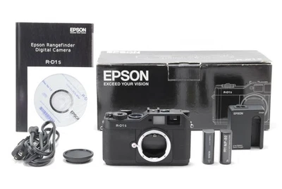 [NEAR MINT] Epson R-D1s Rangefinder Digital Camera Black Leica M mount JAPAN - Image 1 of 4