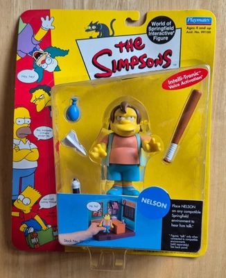 The Simpsons World Of Springfield Interactive Figure Nelson Muntz wave 3 99107 - Image 1 of 4