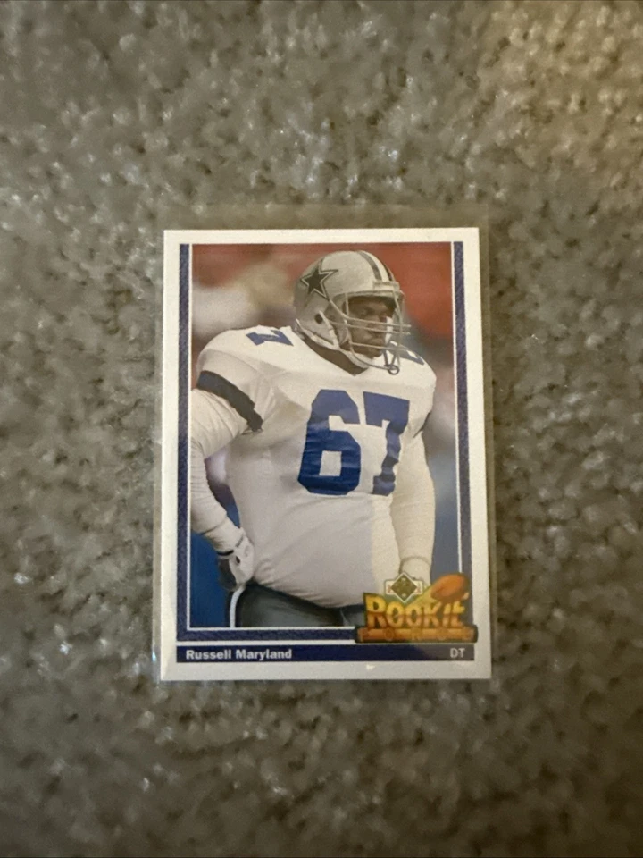 1991 Upper Deck - Russell Maryland #636 (RC) - Image 1 of 1