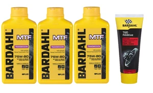 3 LT OLIO BARDAHL TRASMISSIONI CAMBIO MANUALE MTF 75W80 GL-4 + ADDITIVO T&D - Foto 1 di 7