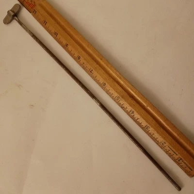 Leedy 12.75"Bass Drum Single-Tension Thumb Rod+Collar Walberg&Auge10-24Snare/Tom - Image 1 of 2