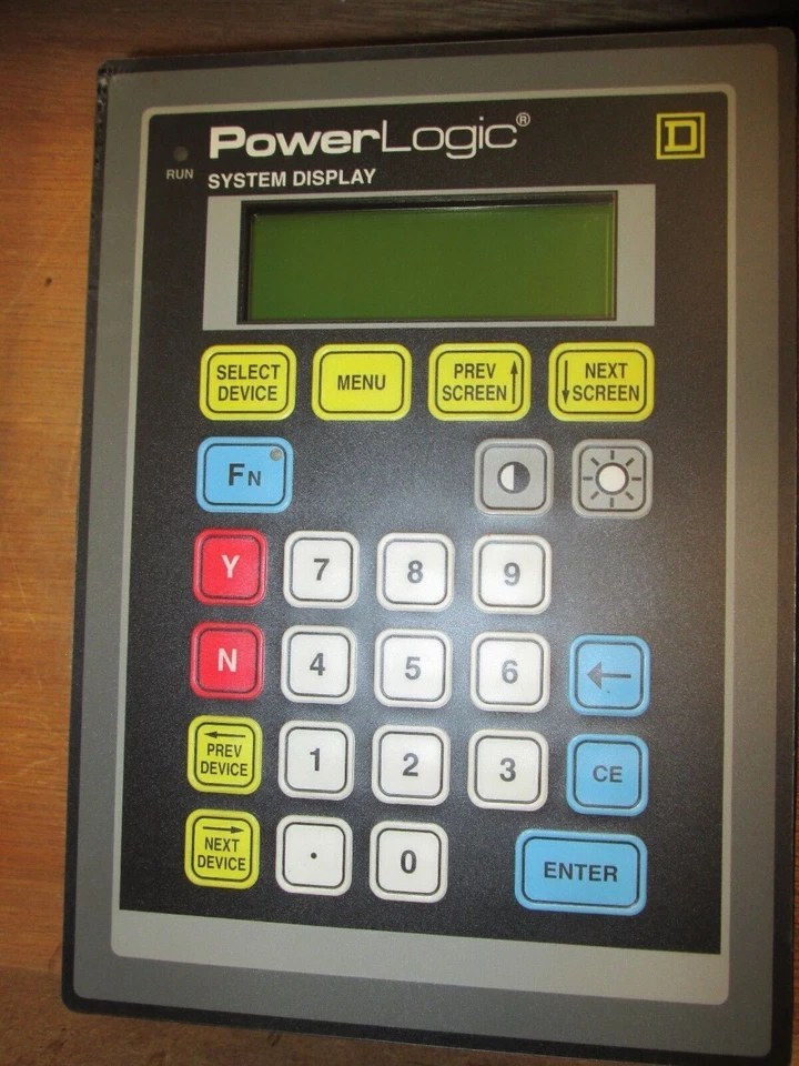 Дисплей системы Square D PowerLogic 3050 SD-100 120 В переменного тока 100 мА серия B версия 1,00 - Изображение 1 из 4