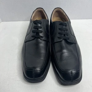 Florsheim Black Leather oxford lace up Mens Dress Shoes Sz 12D - Picture 1 of 11