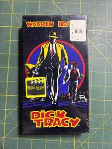 Dick Tracy (VHS 1990) Warren Beatty Madonna Al Pacino Factory Sealed NEW - Bild 1 von 6