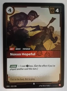 Riftbound. Noxus Hopeful. LÁMINA. 012. Origins - Imagen 1 de 1