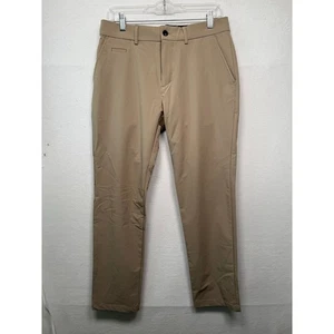 KJUS Men's Ike Regular Fit Khaki Golf Pants, Size 32/32, NEW!  - Picture 1 of 5