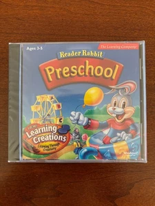 Reader Rabbit Preschool PC/MAC CD-ROM V 4.0 The Learning Company Sealed - Picture 1 of 2