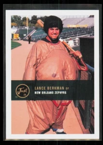 2000 Just Memorabilia Lance Berkman #108 Just Minors Imagine - Picture 1 of 2