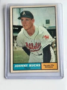 1961 Topps Baseball #94 Johnny Kucks - Imagen 1 de 2