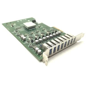 Vecow UE-1008 8-Port USB 3.0 Card, PCIe x4, 4x Renesas μPD720202 Controllers - Picture 1 of 5