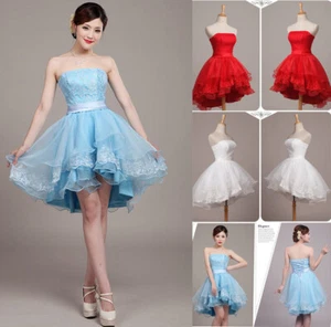 Noble Evening Formal Party Ball Gown Prom Bridesmaid Acting Short Dress QYHS105 - Picture 1 of 19