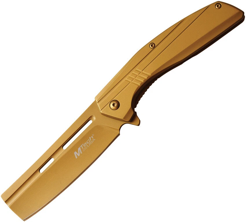 Nuevo MTech Linerlock A/O dorado MT-A1139GD Foto 1 de 1