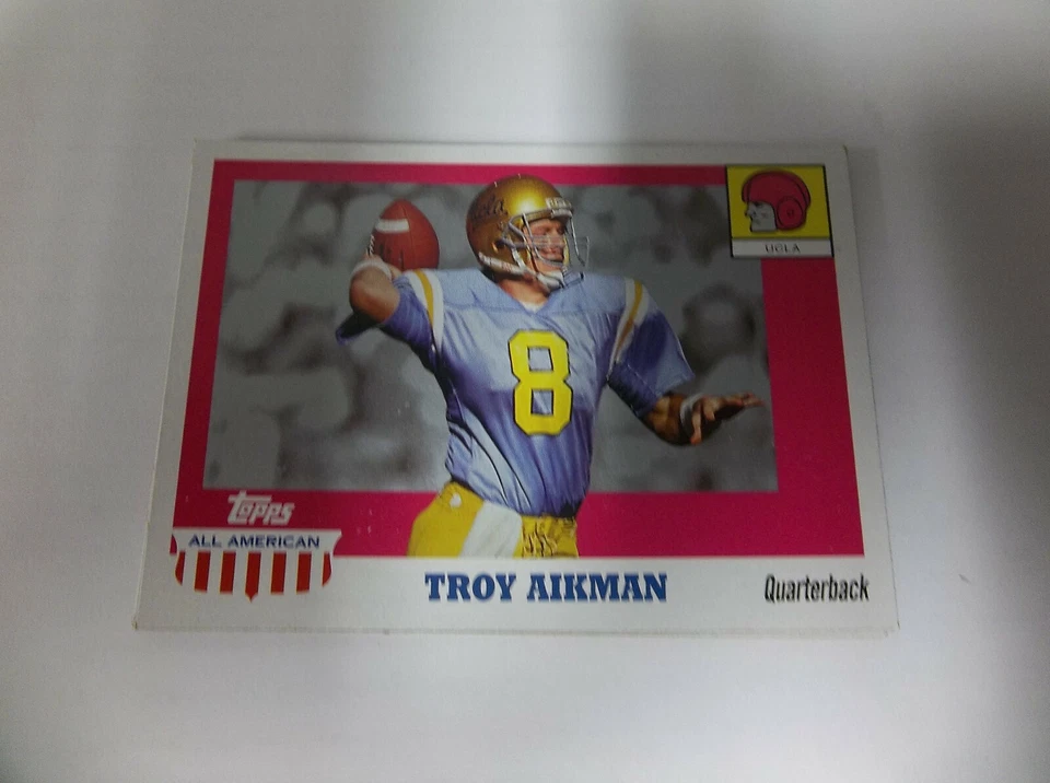 TROY AIKMAN 2005 TOPPS ALL AMERICAN #76  UCLA  COWBOYS  FREE SHIPPING - Image 1 of 1