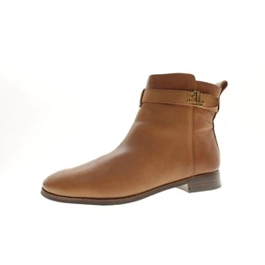 Ralph Lauren Stiefelette Stiefel Chelsea Boots Braun Leder Damen Schuhe Gr. 41 - Bild 1 von 6