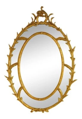 2423:FRIEDMAN 兄弟 #6528 圣母院雕刻装饰镜子 ~ 全新 — 第 1/4 张图片