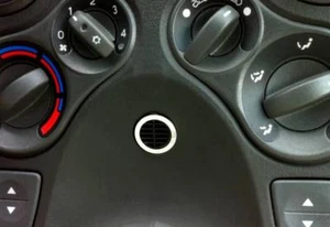 D Chrom Ring für Sensor / Fiat Panda Typ 169 - Edelstahl poliert 1 Teil - Picture 1 of 1