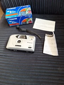Polaroid 170 BV 35mm Film Point and Shoot Camera Silver Boxed Never Used - Picture 1 of 7