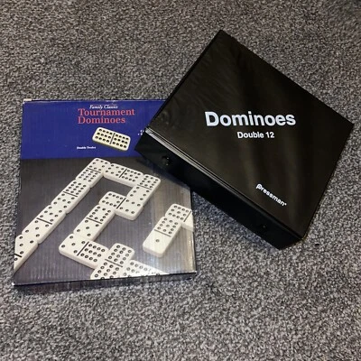 Vintage Pressman Tournament Dominoes - Image 1 of 4