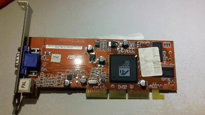 Scheda videoCV ASUS A7000/T/64M AGP 8x 64Mo DDR ATI Radeon A171 R1.00 109-A171GN - Immagine 1 di 2
