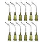 12Pcs Blunt Tip Dispensing Needles 14G 1" Bent Needle With Luer Olive