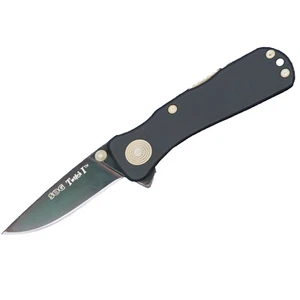 SOG TWI-6 Twitch 1 BlackTie 4.75-Inch Black TiNi Knife - Picture 1 of 2