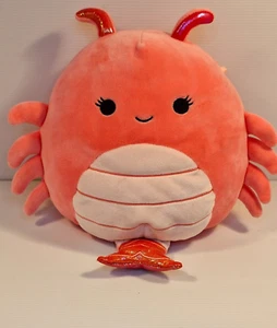 Squishmallows Simone The Shrimp Kellytoy Cuddly Soft Toy Plush 20cm - Picture 1 of 7