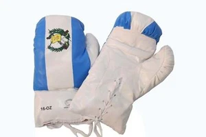16 Unzen Boxhandschuhe Guatemala Flagge 173-16 - Bild 1 von 2