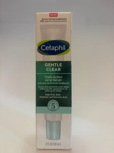 Cetaphil - Gentle Clear - Triple Action Acne Serum 1 oz EXP 03/2025 - Picture 1 of 4