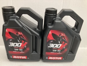 13,74€/l Motul 300V 4T Road Racing 5W-40 8 L Premium 4-taktmotoröl mit Ester - Afbeelding 1 van 1