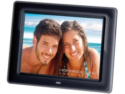 Trevi DPL 2218 Cornice Digitale Display 8" Nero 4:3 HD Porta Foto Audio NUOVO - Immagine 1 di 3
