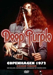 DEEP PURPLE / COPENHAGEN 1972 Colour Version. 1x DVD - Picture 1 of 1