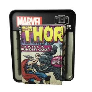 Cartera triple pliegue con logotipo de cubierta de cómic de Marvel Thor - Imagen 1 de 5