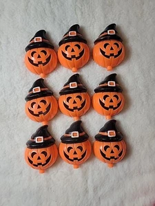 Halloween Pumpkins For String Light Set of 9  - Picture 1 of 5