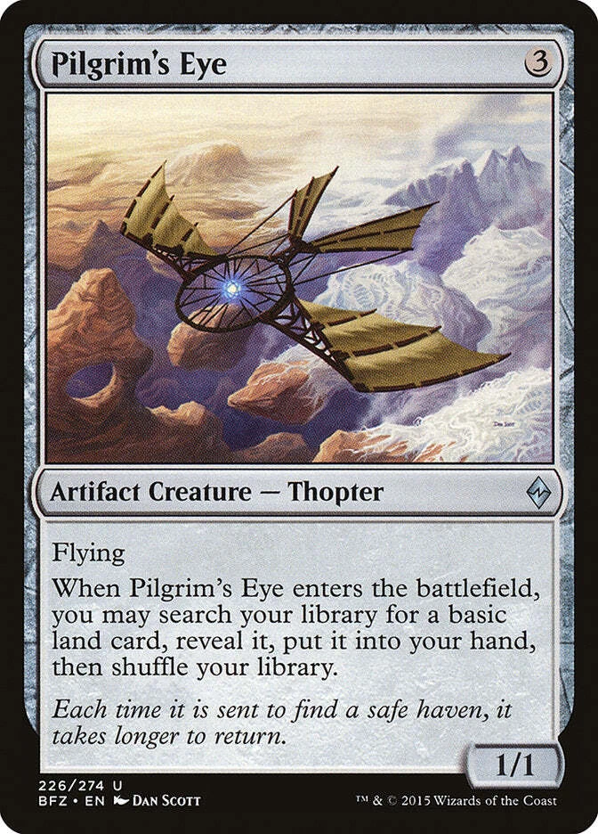 Pilgrim's Eye [Battle for Zendikar] Magic MTG - Image 1 of 1