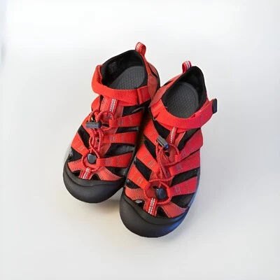Sandalias Keen Big Niños/Mujeres Talla 5 EU 37 Newport Senderismo y Agua-Rojo-Ajustables Foto 1 de 4