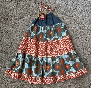 Chatti Patti Floral Halter Dress For Size 8 Girl (I1) - Picture 1 of 5