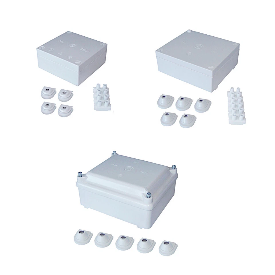 Abzweigkästen Verteilerkasten Abzweigdosen Aufputz IP54 Feuchtraum Erge /Meister - Bild 1 von 1