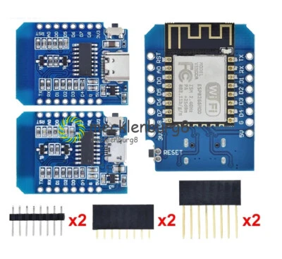NodeMcu Lua ESP8266 ESP-12 WIFI Development Board WeMos D1 Mini CH340G Module
