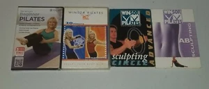 4 Winsor Pilates Workout DVDs Ab Sculpting, Sculpting Circle,  Fat Burning - Bild 1 von 2