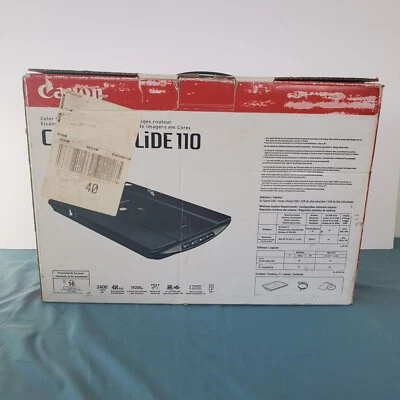 NEW Canon CanoScan LiDE 110 Flat Bed Color Image Scanner 2400 DPI - Image 1 of 4