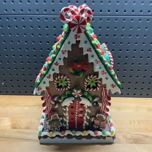 RAZ Imports Weihnachten Zuckerstange Kaugummidrop Lebkuchenhaus 13,5 Zoll - Bild 1 von 21