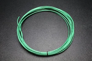 12 GAUGE THHN WIRE STRANDED GREEN GROUND 15 FT THWN 600V 90C MACHINE CABLE AWG - Picture 1 of 6